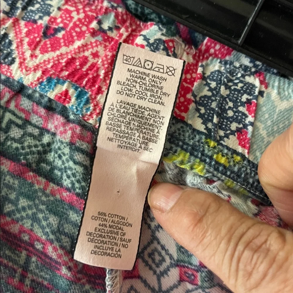 Victoria’s Secret Vintage Patchwork Pajama Pants Medium